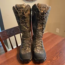 Rocky Lynx Waterproof Snake Boots Mossy Oak Breakup, Men’s 10, 7379