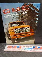 ORIGINAL VINTAGE SALES BROCHURE 1969 GMC CONVENTIONAL MODELS SERIES 7500-9500