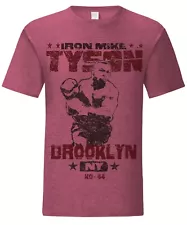 Boxing Sport Iron Mike Tyson tribute T shirt training Brooklyn NY legend