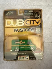 New Jada Toys Dub City Kustoms ROACH COACH"Taco Truck 1/64 Green FOOD TRUCK #155