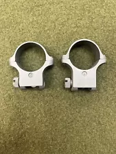 ruger m77 30mm scope rings stainless