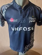 NWT Samurai Sale Sharks Rugby 2017/2018 kids youth jersey shirt (Size SB)