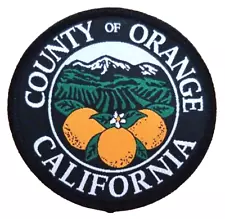 2 - Orange County California Patch for Jackets, Backpacks or Clothing