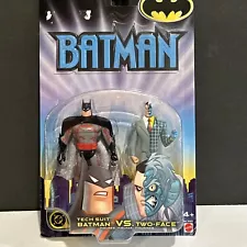 Batman DC Comics Tech Suit Batman vs. Two-Face Figures (2002) Vintage In Box