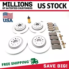 For Maserati Ghibli Base Brake Pads Rotors Service Kit Free Filter 792 Hot Sales