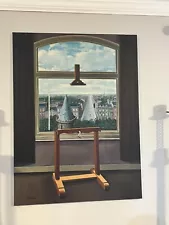 Oil on canvas original large- Renee Magritte. 100cmX75cm. Museum Quality.