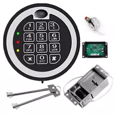 Replacement Mesa MSL500 Electronic Safe Lock With 2 Override Keys Solenoid Lock