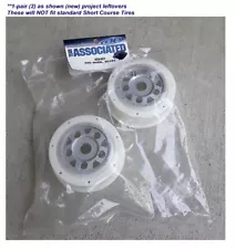 Team Associated 89401 SC8 SC8.2e SC8e Felgen Wheel KMC Silver SC8 Short *2-pcs