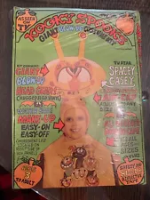 Vintage KOOKY SPOOKS SPACEY CASEY blow-up Halloween costume new/sealed spooky