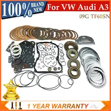 09G TF60SN Transmission Master Rebuild Kit Clutch Disk Piston Filter for VW Audi