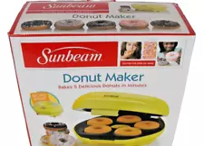 Sunbeam Electric Yellow Mini Donut Maker FPSBDML920