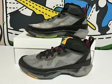 Jordan XXXVII "Black/True Red/Club Purple" 8 Basketball Shoe