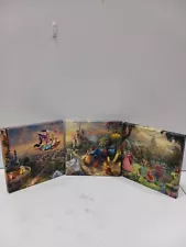 Bundle Of 3 Thomas Kinkade Painter Of Light Disney Prints