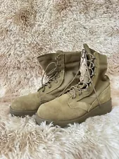 Vibram Hot Weather Army Combat Boots Size 7 R Coyote SPE1C1-17-D-1004