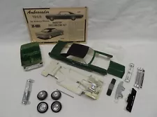 JO-HAN 1/25 1968 AMC Ambassador Hardtop Plastic Model Car For Parts or Restore