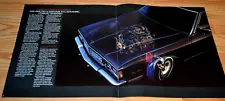 ★1985 CHEVY CAPRICE CLASSIC ORIGINAL DEALER FOLDOUT POSTER ADVERTISEMENT AD-85 (For: Chevrolet Impala)