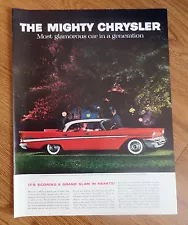 1957 Chrysler New Yorker 4 Door Hardtop Ad