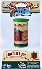 World's Smallest LINCOLN LOGS Miniature Cabin Toy Doll House