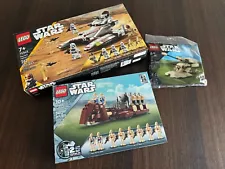 LEGO Star Wars Lot of 3 Sets – 75342 40686 30680 – New Mint Sealed