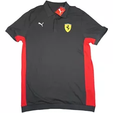 NEW Puma Scuderia Ferrari Sponsor 'Not For Sale' Men's Short Sleeve Polo Shirt L