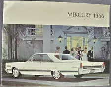 1966 Mercury Brochure Montclair Park Lane Colony Park Wagon Original 66 Canadian