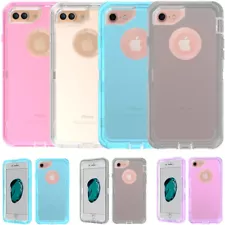 Wholesale Lot For iPhone 6 Plus/6S Plus Clear Transparent Hard Rugged Case Cover