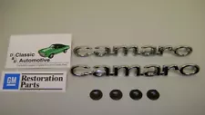 Camaro Fender Emblems Pair 67 Camaro **In Stock* *GM Resto Parts*