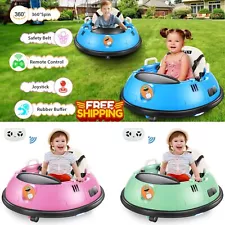 12V Electric Bumper Car for Kids, Baby Bumping Toy Car with Remote Control SALE