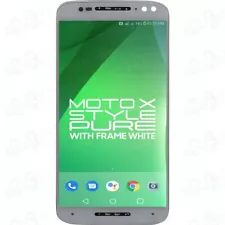 New LCD with Touch + Frame White XT1575 For Motorola Moto X Style Pure Edition