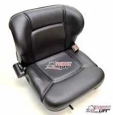 NEW TOYOTA FORKLIFT SEAT WITH RETRACTABLE SEATBELT BELT PREMIUM QUALITY!