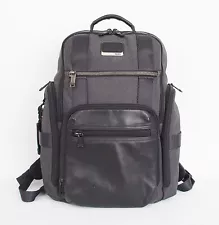 TUMI Leather Fabric Backpack Sale Sample