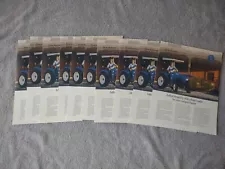 New Holland 7106 7308 Quick-Attach Loader Single Page Sales Brochure. Lot Of 10.