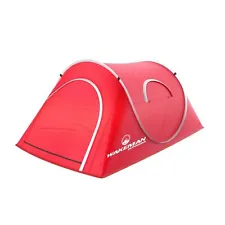 2 Person Pop Up Tent Water Resistant Barrel Style Camping Enclosure 4.3 x 7.7 F