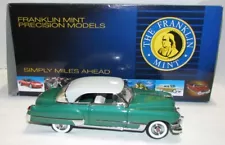 Franklin Mint 1949 Cadillac Coupe Deville Die Cast Model 1:24 scale New in Box