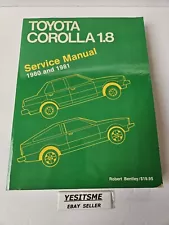 1980 and 1981 Toyota Corolla 1.8 Service Manual Bentley Pub., Robert Bentley