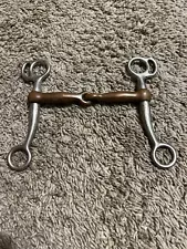 New ListingUsed Copper Tom Thumb Western Bit Western Curb Western Snaffle 5” EUC