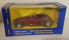 Maisto Road & Track Power Racer Pullback Purple Plymouth Prowler Car 1/39