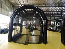 10x10x10ft Commercial PVC Inflatable Batting Cage With Mesh Inflatable Baseball