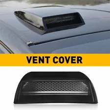 Air Flow Scoop Hood Intake Vent Bonnet Trim Cover Universal Car Decorative Black