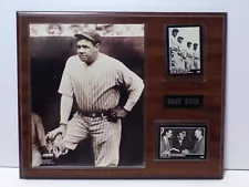 Babe Ruth Collection Cards Commemorative Baseball Plaque 15x12 Panel HS-A3