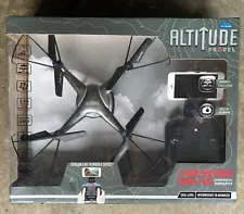 New Altitude Propel 2.4 GHZ Quadrocopter Drone Wifi Streaming, HD Video Camera