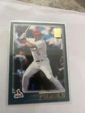 2001 Topps Traded Albert Pujols Rookie Card #T247 700HRS?