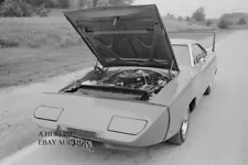 Dodge Charger Daytona 1970s American muscle car press photo publicity photograph