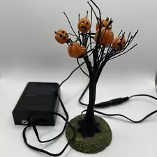 Dept 56 #4038913 Scary Pumpkins Halloween Lit Tree 2014 Retried Accessory WORKS