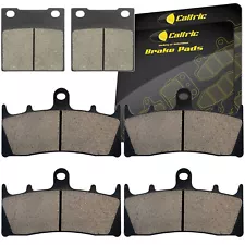 Front and Rear Brake Pads for Kawasaki ZX12R ZX-12R Ninja ZX1200 2000-2005