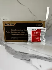 ECOLAB Grease Express Fryer Cleaner #10307 Industrial Use - 26, 8 oz Packages