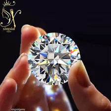 Brilliant Round Cut Moissanite Loose Stone D Color VVS1 Gemstone GRA Certificate