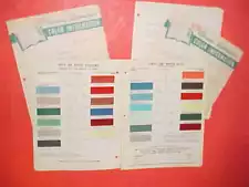 1957 DESOTO FIREDOME FIREFLITE CONVERTIBLE FIRESWEEP STATION WAGON PAINT CHIPS +