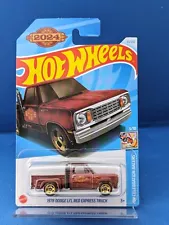 Hot Wheels 1978 DODGE LI'L RED EXPRESS TRUCK VALENTINE HW CELEBRATION US CARD C