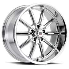 REV Wheels 110C-8806100 110 Series- 18x8 - 4.5 bs - 5x4.75/5x120.65 - Chrome